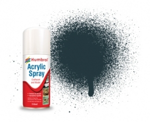 AD6067  Humbrol Spray Paint  Matt, TANK GRAY, (Acrylic)