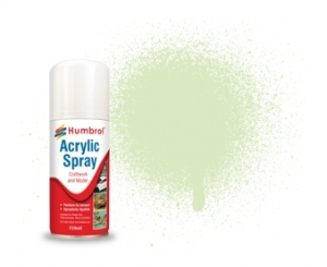 AD6090 Humbrol Spray Paint, MATT, Beige Green, (Acrylic)