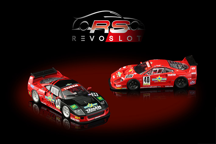 RS0099 Ferrari F40 Twin Pack Taisan #40 and #34