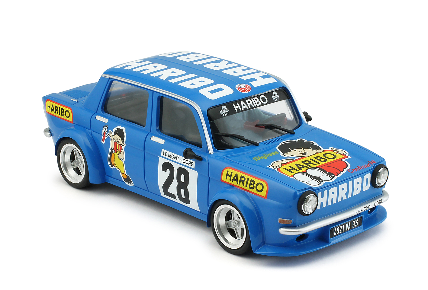 BRM126: Simca 1000 Rallye 2-Haribo Blue #28 1978