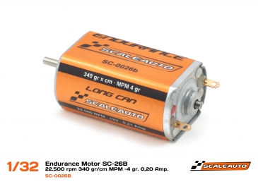 SC-0026B Motor Endurance SC-26B 22.500 rpm 340 gr/cm MPM -4 gr.