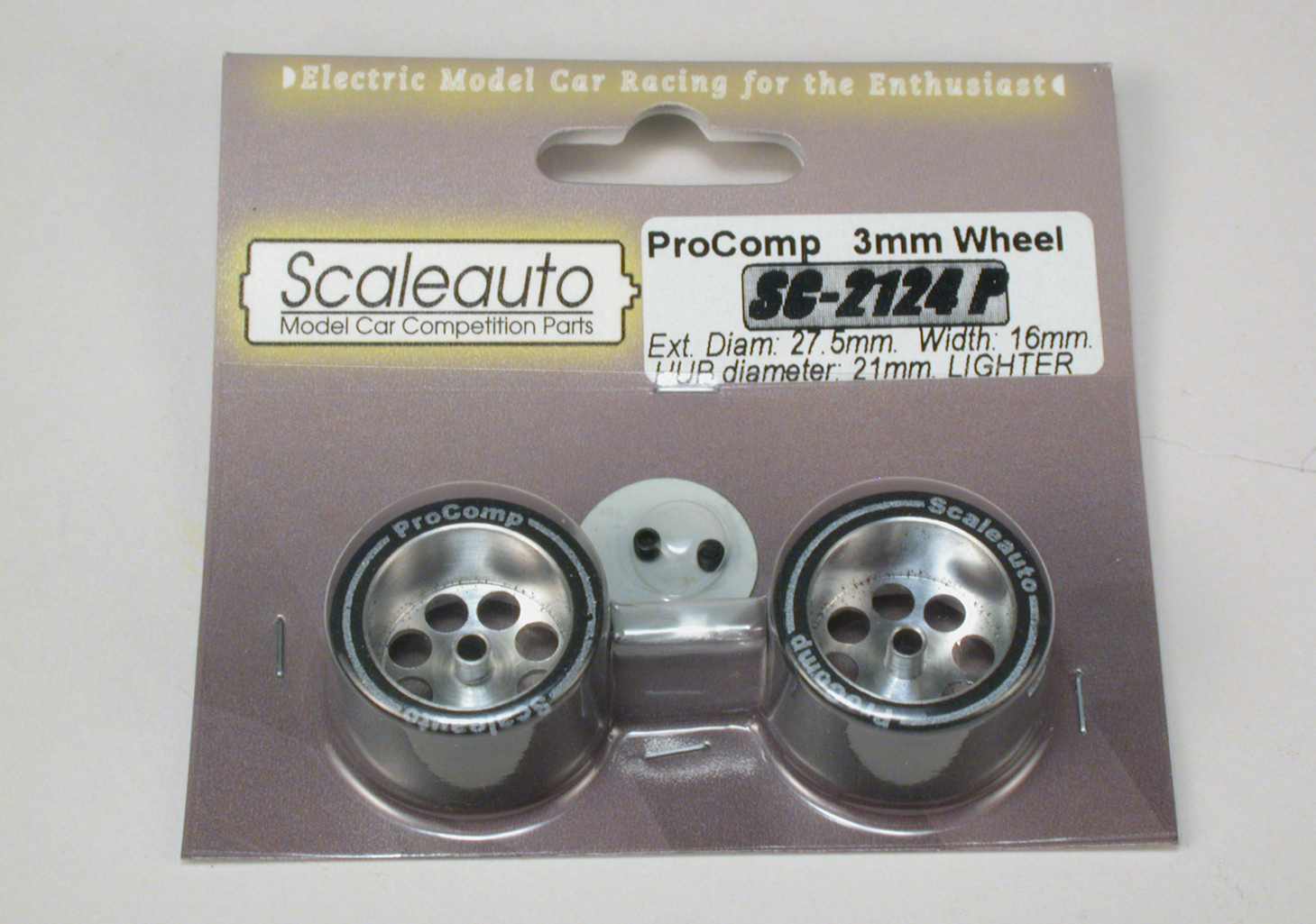 ProComp sponge wheels 3mm. axle