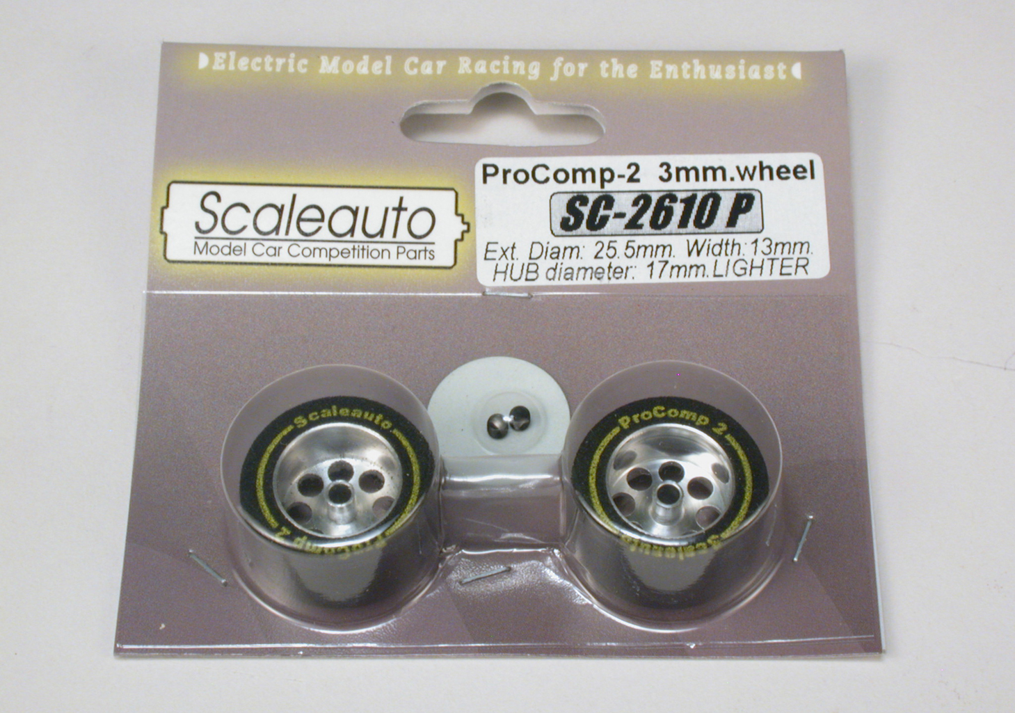 ProComp-2 sponge wheels 3mm Axle