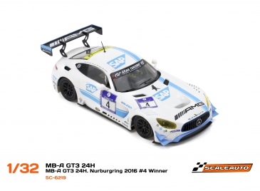 SC-6219 Mercedes GT3 24 Hours of Nurburgring 2016 Winner #4