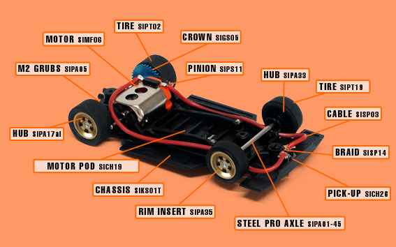 Ferrari 312 Spare Parts