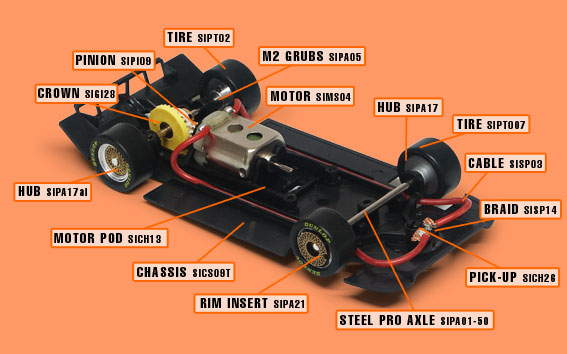 Porsche 956 KH Spare Parts