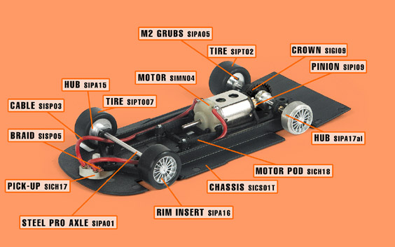 Audi R8C Spare Parts