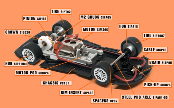 McLaren F1 GTR Spare Parts