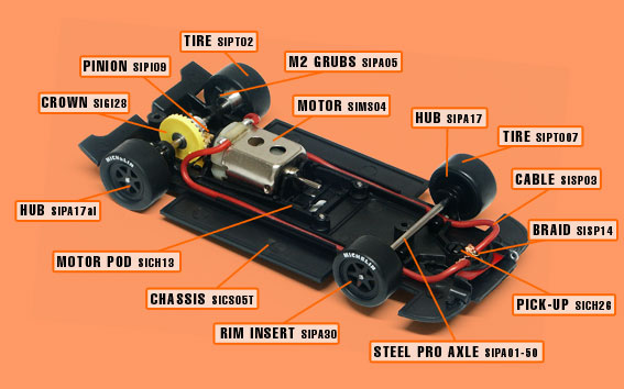 Sauber Mercedes Spare Parts