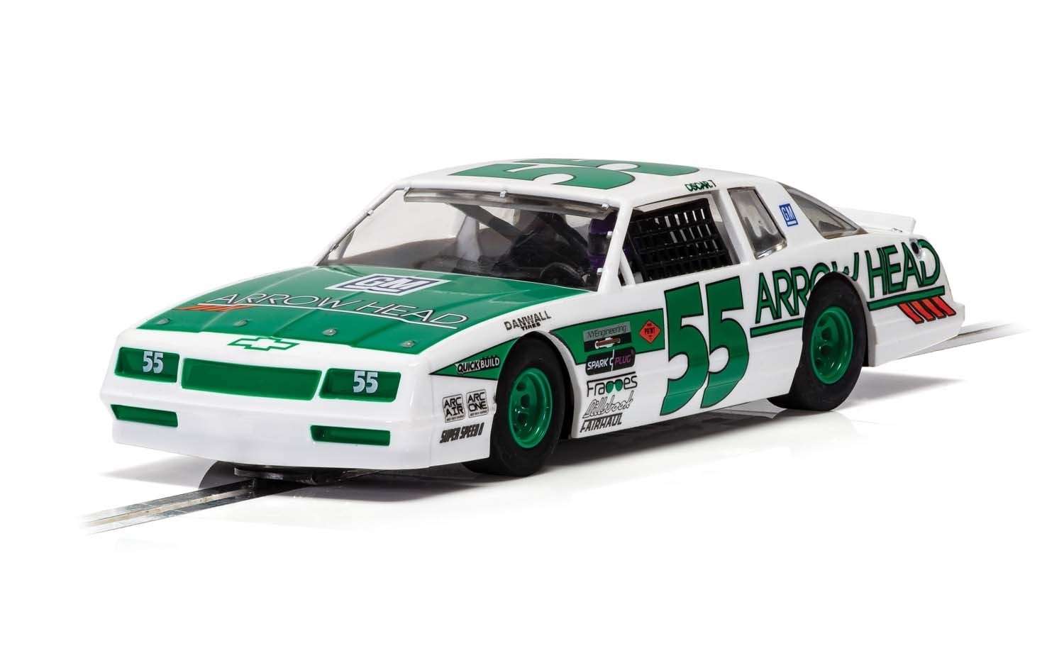 C4079 CHEVROLET MONTE CARLO GREEN & WHITE NO.55