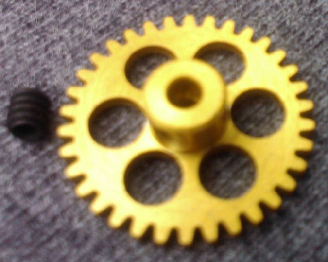 NSR6034 34t Sidewinder Spur Gear 17.5mm dia.