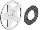 80725 ProRace 15'' Speedline Hubcaps & Brake Discs (4)