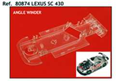 80874 PRORACE EVO LEXAN CHASSIS - LEXUS SC4-30