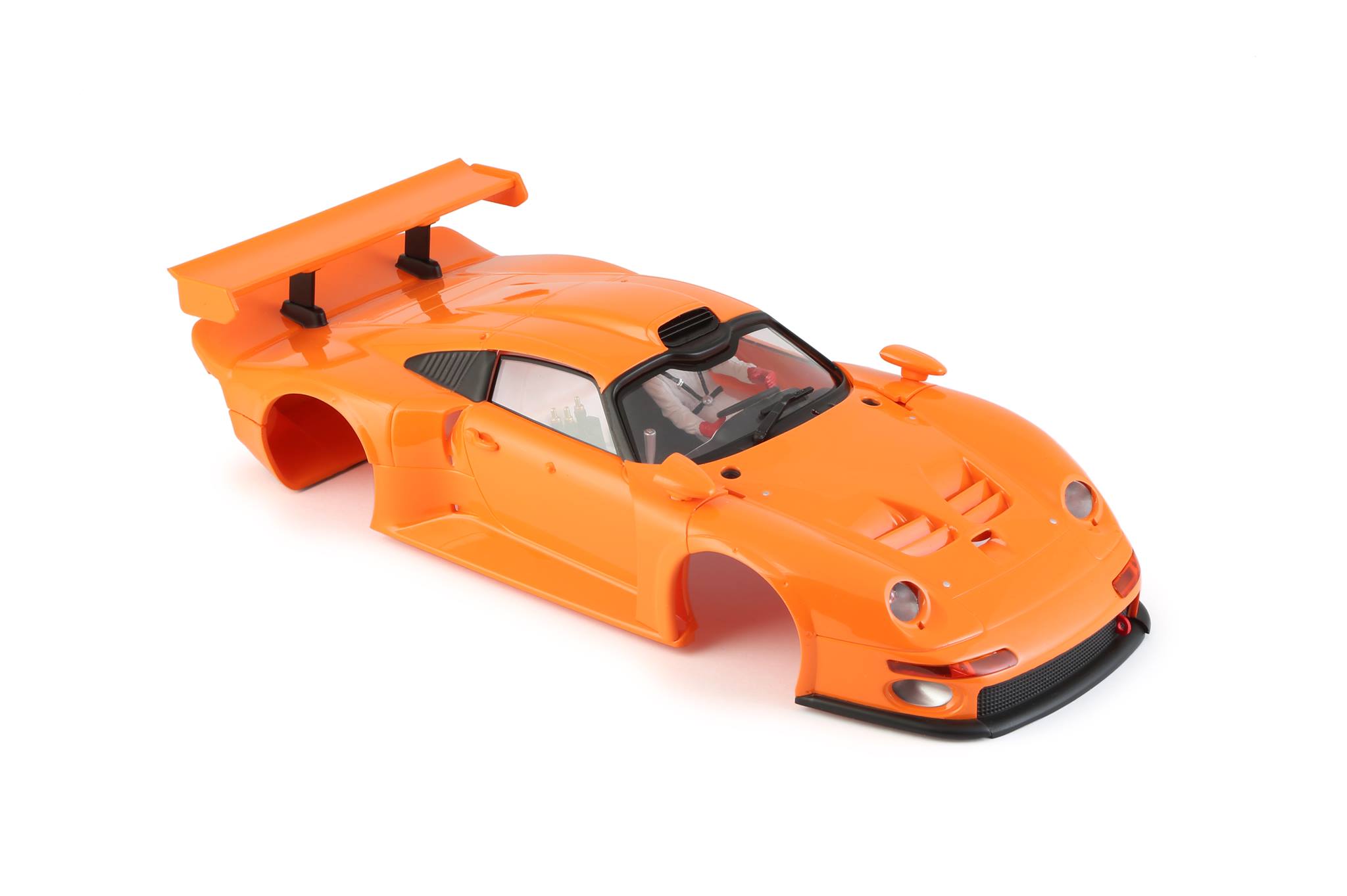 BRM047-O1:24 scale Porsche 911 GT1 Painted kit Jager Orange.