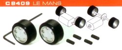 C8409 Turned Wheel Hubs - Le Mans