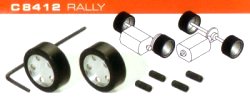 C8412 Turned Wheel Hubs - Rally