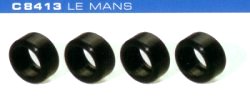 C8413 Silicon Rubber Rear Tires - Le Mans