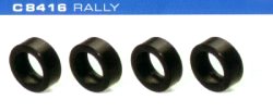 C8416 Silicon Rubber Rear Tires - Rally