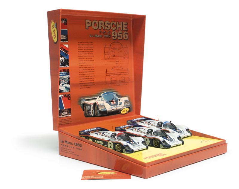 42-SICW02 PORSCHE 956C Rothman's (3 Car Set)