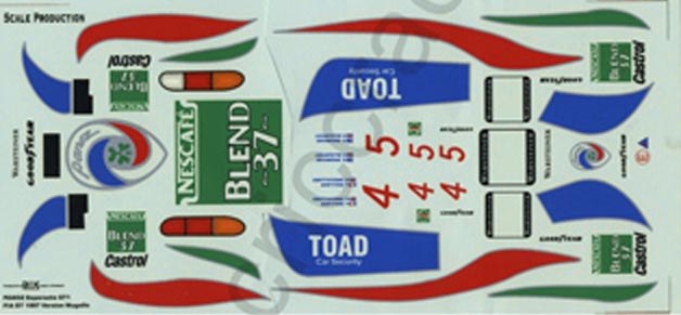 DMC-24238B 1/24th scale decal Panoz Esperante GT1 1997.