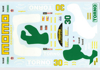 DMC-24-239 Decals 1/24 Porsche 962 'MOMO' 'Torno'