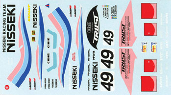 DMC-24-243 Decals 1/24 Porsche 962 'Nisseki'