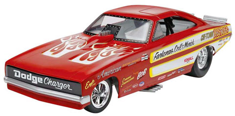 M4286  Chi Town Hustler Charger Funny Car static model