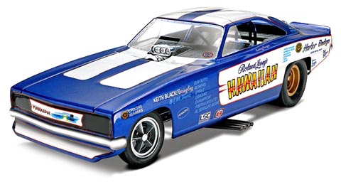 M4287  1/25 Hawaiian Charger Funny Car static model