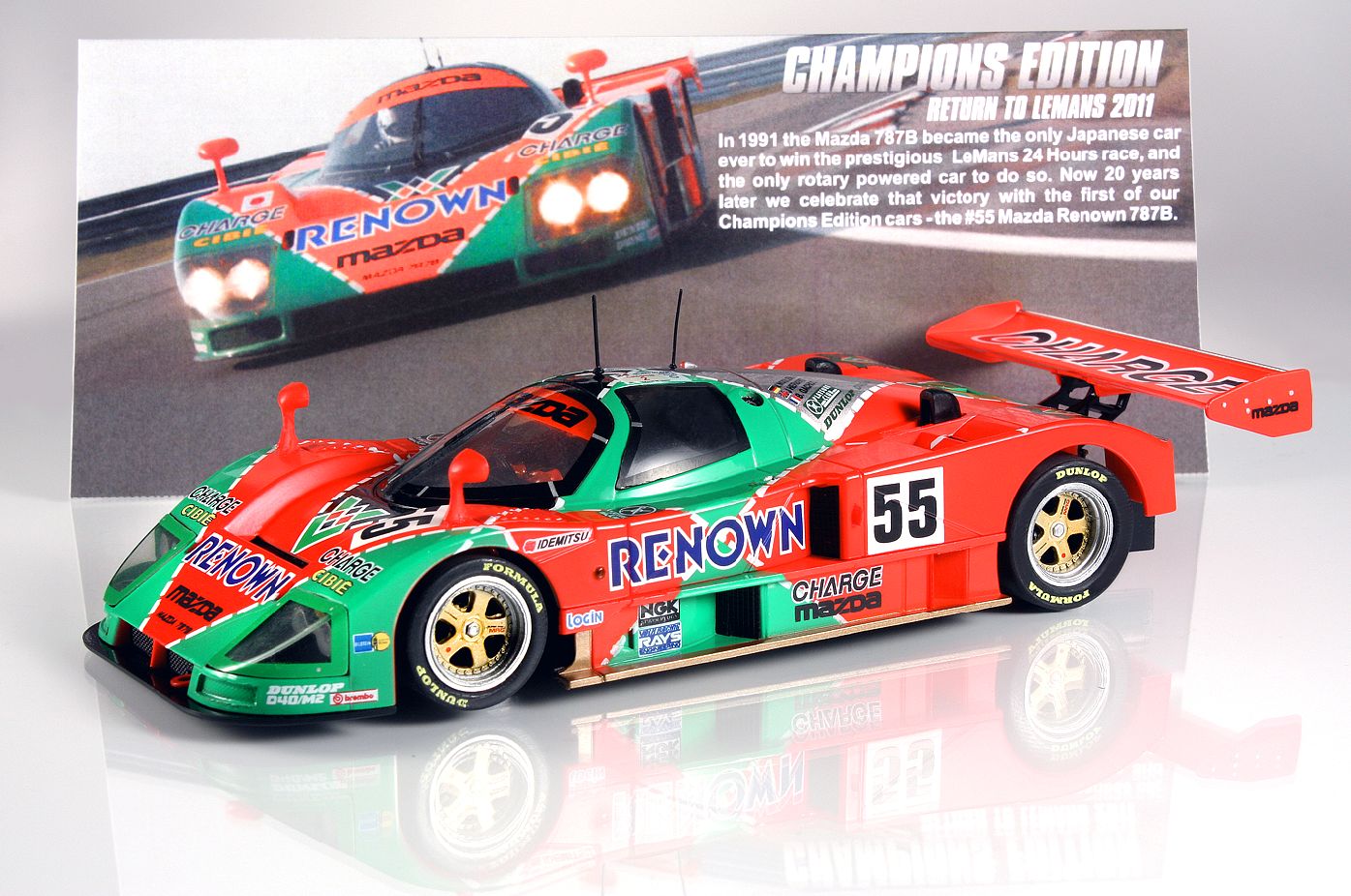 MR1003 Mazda 787B 1/32 91 LeMans Winner Renown  cbx10