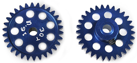 MR6130 MrSlotcar 30t Sidewinder Spur Gear, 16.5mm diameter