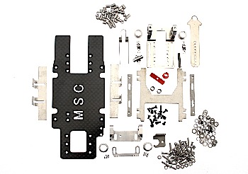 MSC-2009CK 1/24 scale, inline, carbon fibre chassis kit