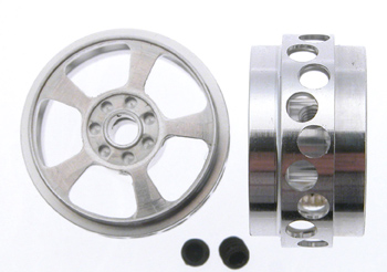 MSC-2320 Aluminum Dakar Raid wheel, 20.1x11mm for 3mm axles