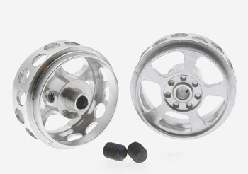 MSC-2322 Aluminum Dakar Raid wheel, 19.2x9.5mm for 3/32'' axles