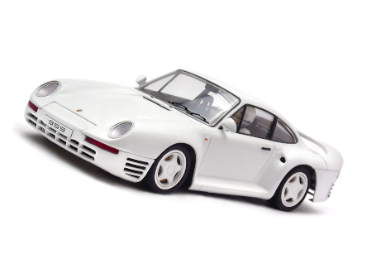 MSC-6032 Porsche 959 White Street Car.