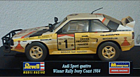 R8339 Audi Sport Quattro #1, 1st O/A Ivory Coast 1984