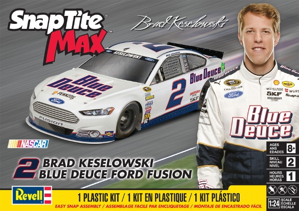 RMX1472 Revell SnapTite 1:24 scale NASCAR Blue Deuce Model Kit