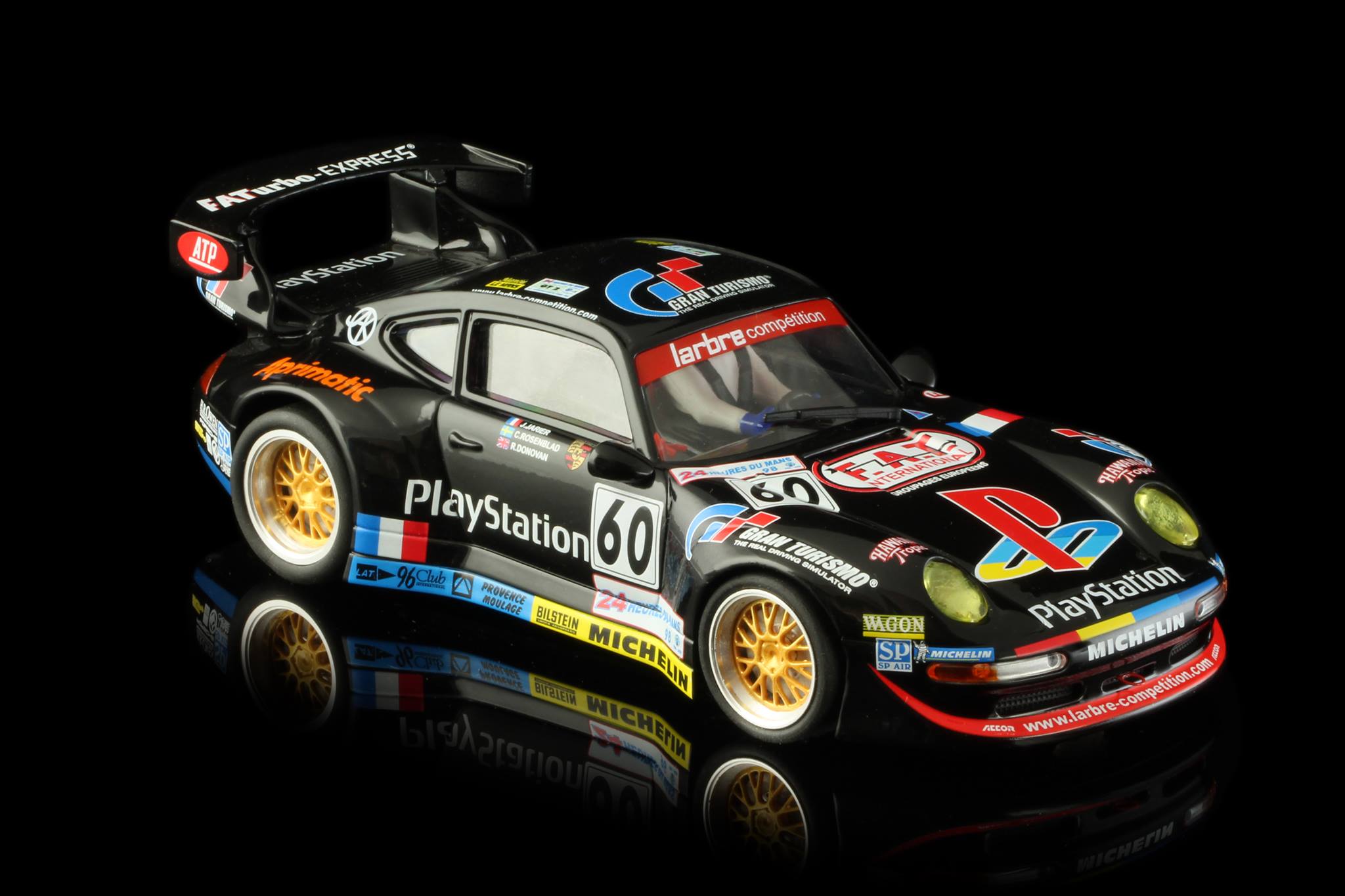 RS0030   Porsche 911 GT2 Playstation Black #60