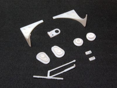 S-002B BRM spare parts for Porsche Body (white) set unpainted