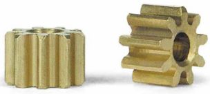 S-030 BRM 9T brass pinion (2)