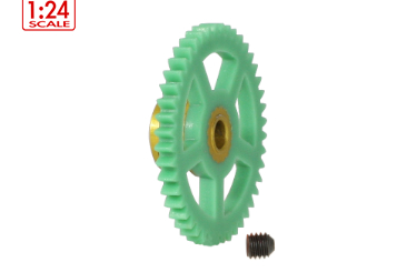 SC-1056b 44t Nylon Spur Gear for 3mm Axle