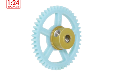 SC-1058B Nylon Spur Gear 46t for 3mm Axle