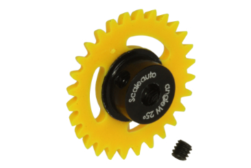 SC-1168 28t. Nylon Anglewinder Spur Gear, 3/32" axles