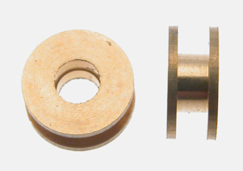 SC-1358 Bronze bushing  6mm x 3/32" Double Flanged.