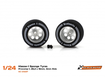 SC-2122P  Klasse 1 ProComp  wheel/tire (3mm axle) 26.2mm x 16mm