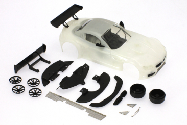 SC-3604 BMW Z4 spare body white (unpainted) 1:32 scale