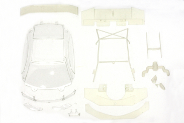 SC-3604B Scaleauto BMW Z 4 body parts. unpainted.