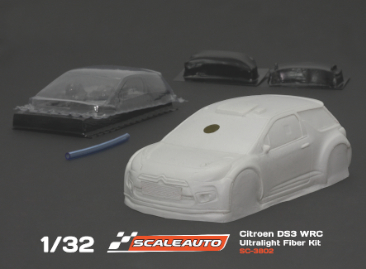 SC-3802D 1:32 scale Citroen DS WRC Rally car body in fiberglass