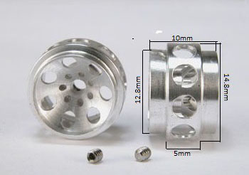 SC-4035b 'Monza' Design 14.8 x 10mm for 3/32 Axles