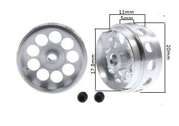 SC-4036 “Profile“ Design for 3mm. Axle. M3 screw.