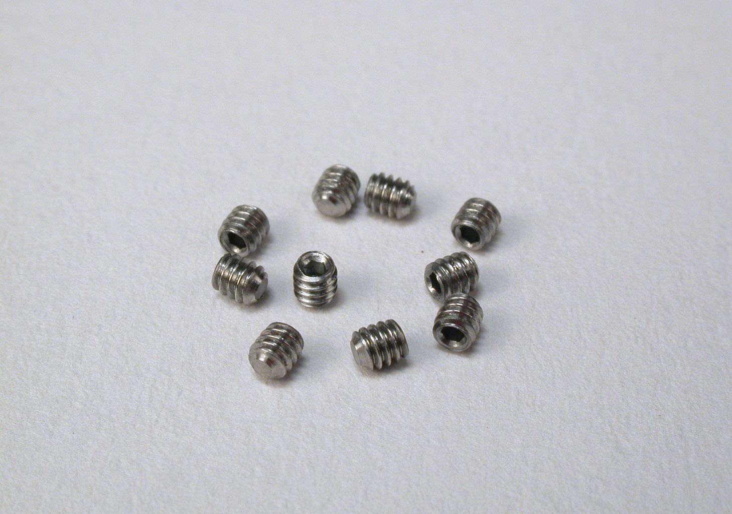 SC-5109 Inox Allen screw M2x2mm. For hubs and gears